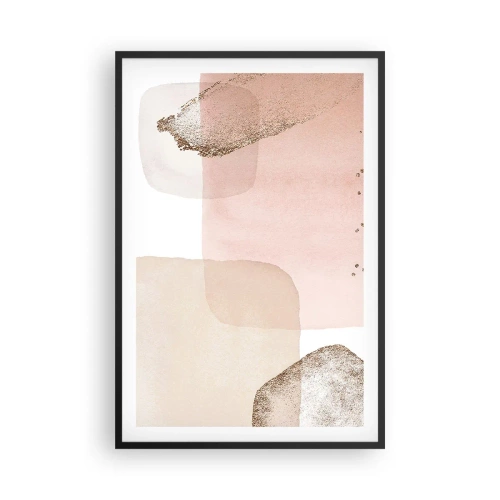 Plakat w czarnej ramie - Spojrzenie przez kolor - 61x91 cm