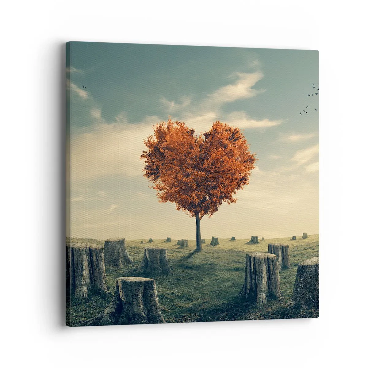 Obraz na płótnie - Wciąż jest nadzieja - 40x40 cm