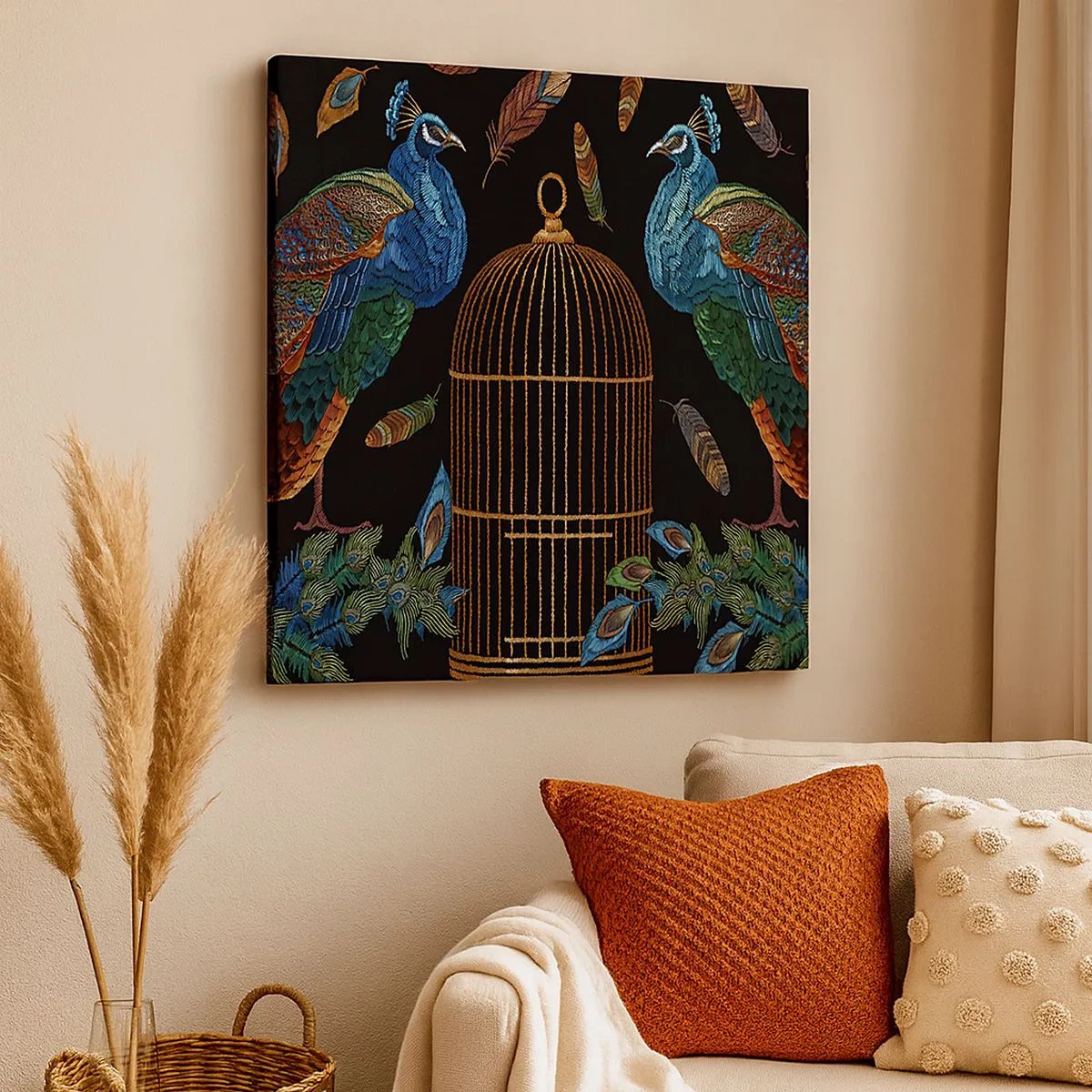 Obraz na płótnie - W królewskich szatach - 30x30 cm