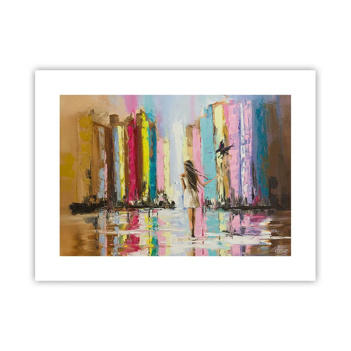 Plakat - Idż za mną - 40x30 cm