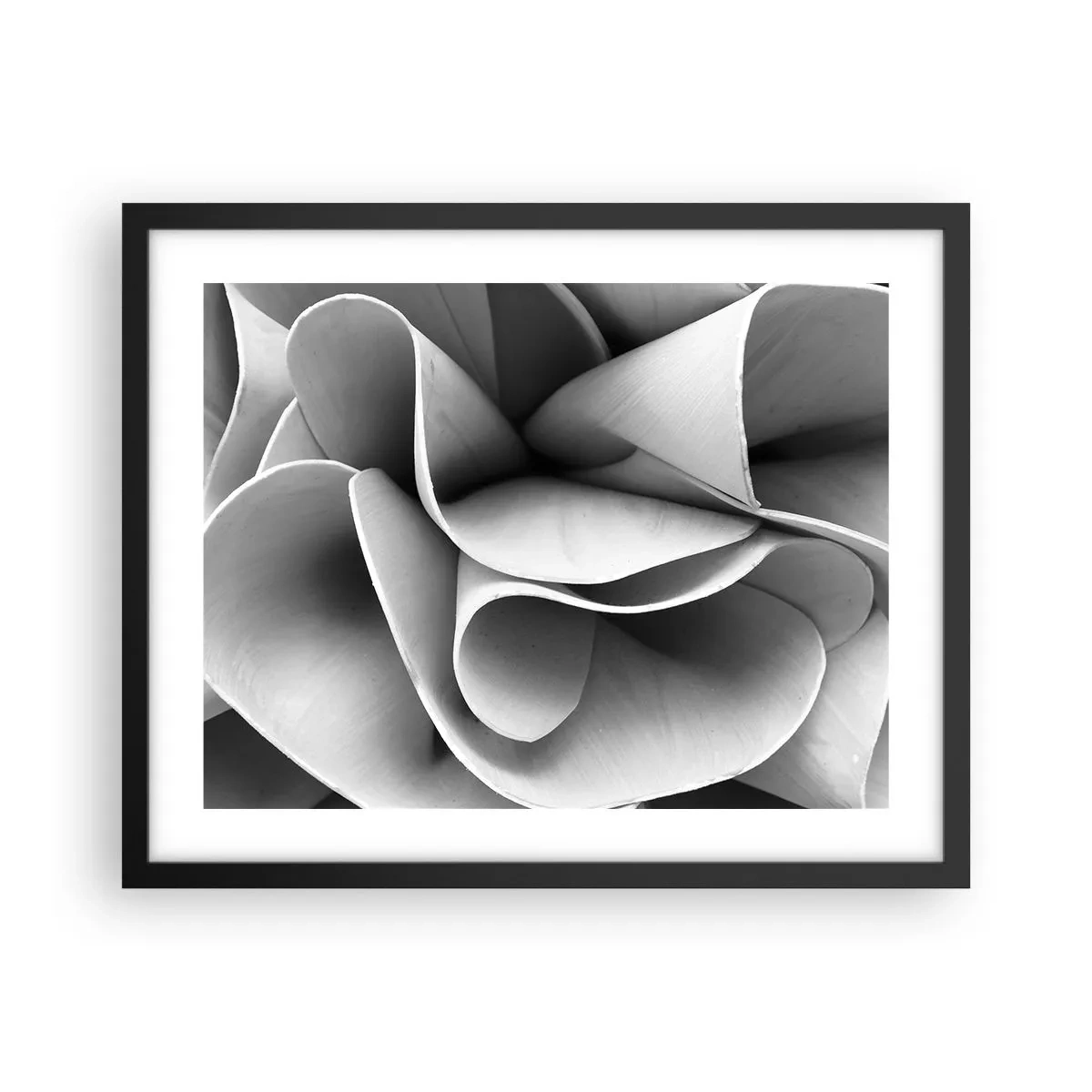 Plakat w czarnej ramie - Dzieje się w przestrzeni - 50x40 cm