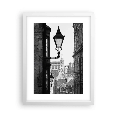 Plakat w białej ramie - Edynburska opowieść - 30x40 cm
