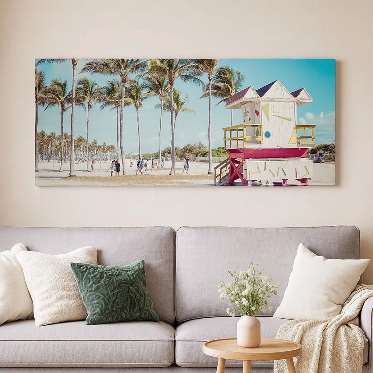 Obraz na płótnie - Przed tobą piękny dzień - 100x40 cm