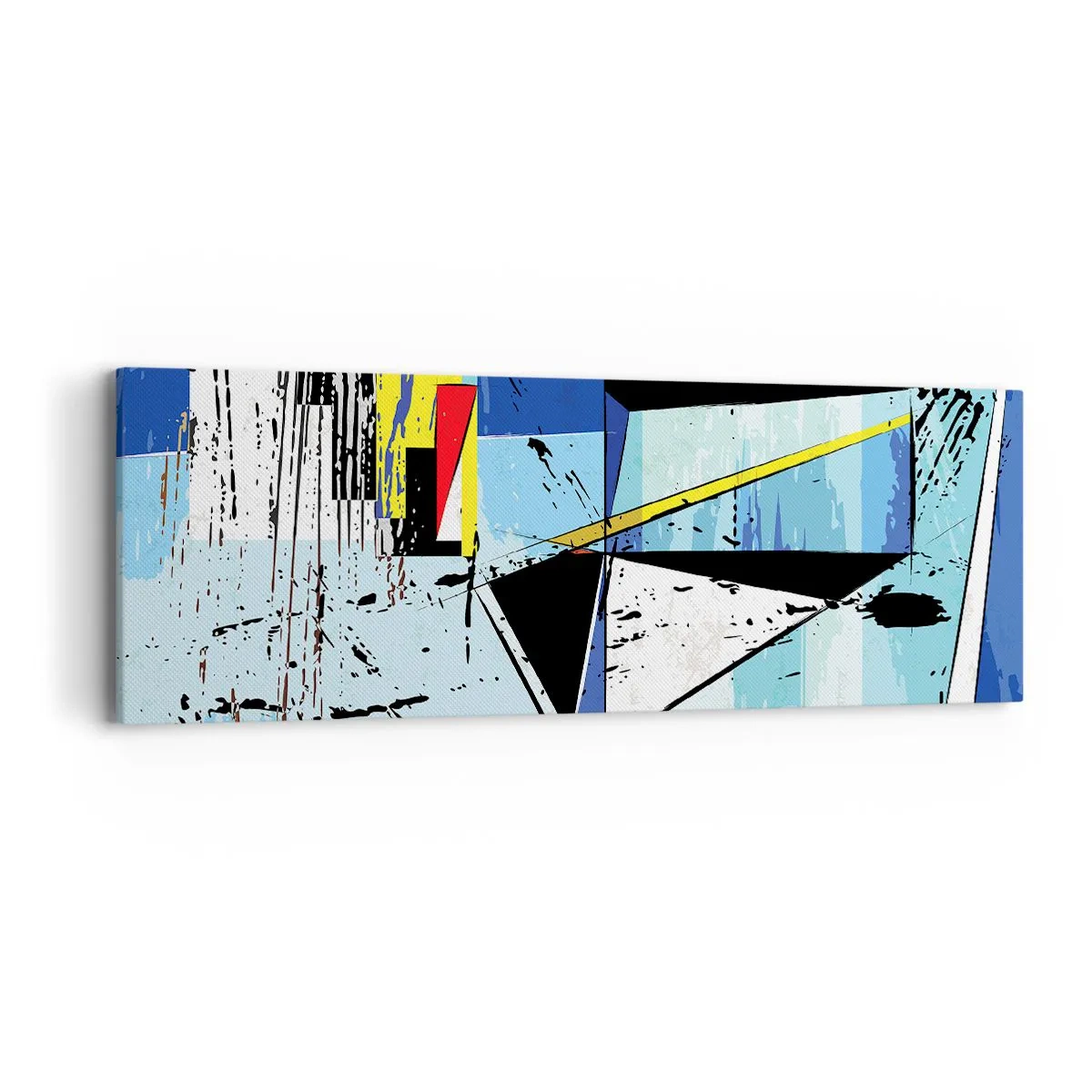 Obraz na płótnie - Patrzeć na świat pod kątem... - 90x30 cm