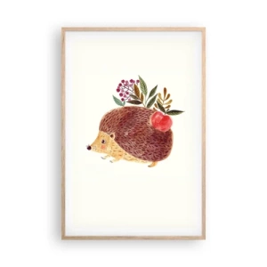 Plakat w ramie jasny dąb - I już mnie lubisz - 61x91 cm