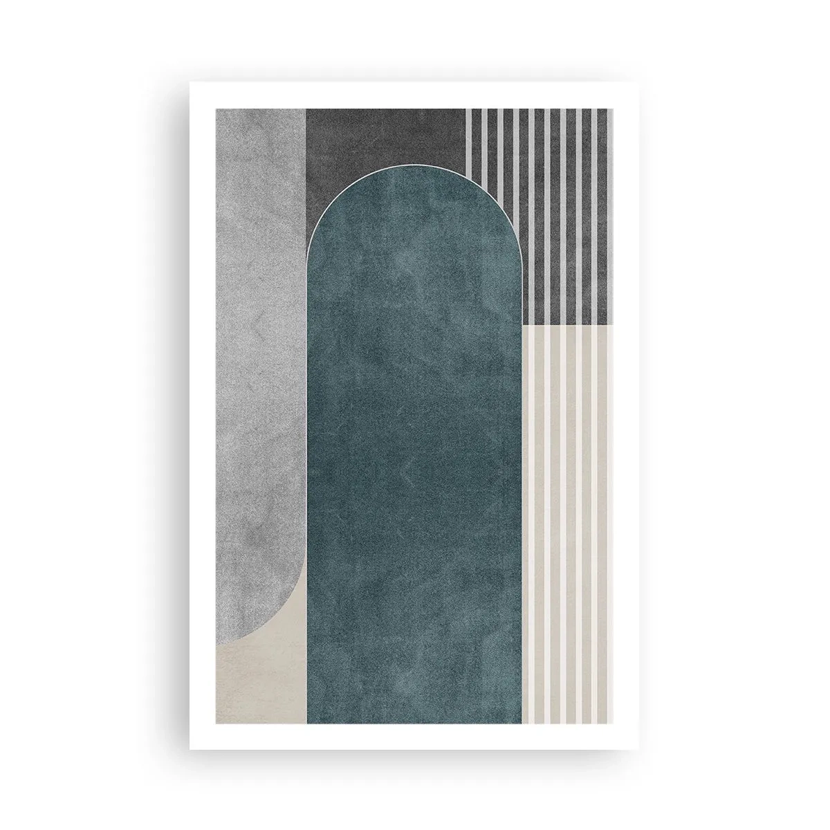 Plakat - Kompozycja na poziomie - 61x91 cm