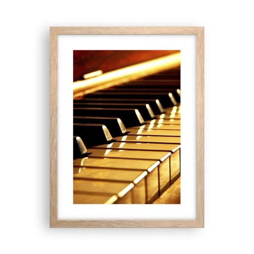 Plakat w ramie jasny dąb - Nieograniczone możliwości - 30x40 cm