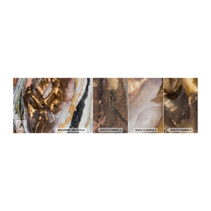 Fototapeta Próbka Premium Canvas - Żywioł ziemi - Abstrakcja, Grafika, Sztuka - 100x30 cm