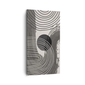 Obraz na płótnie - Owal zwycięża - 45x80 cm