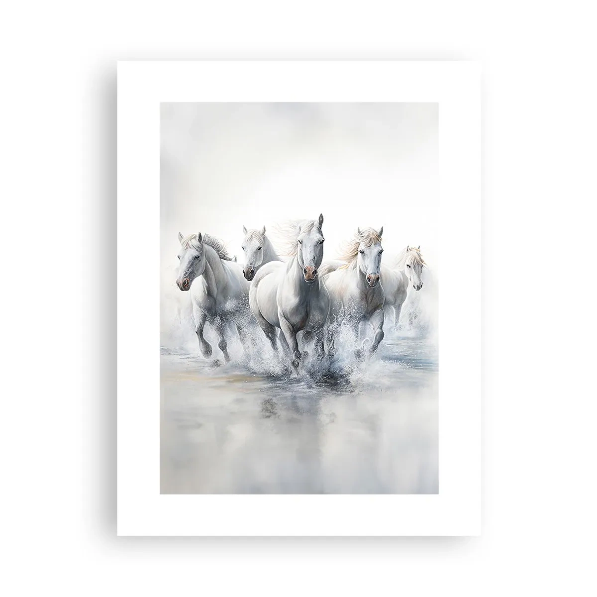 Plakat - Biała magia - 30x40 cm