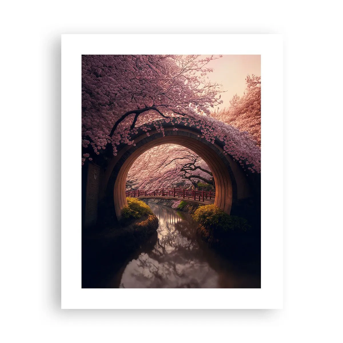 Plakat - Japońska wiosna - 40x50 cm