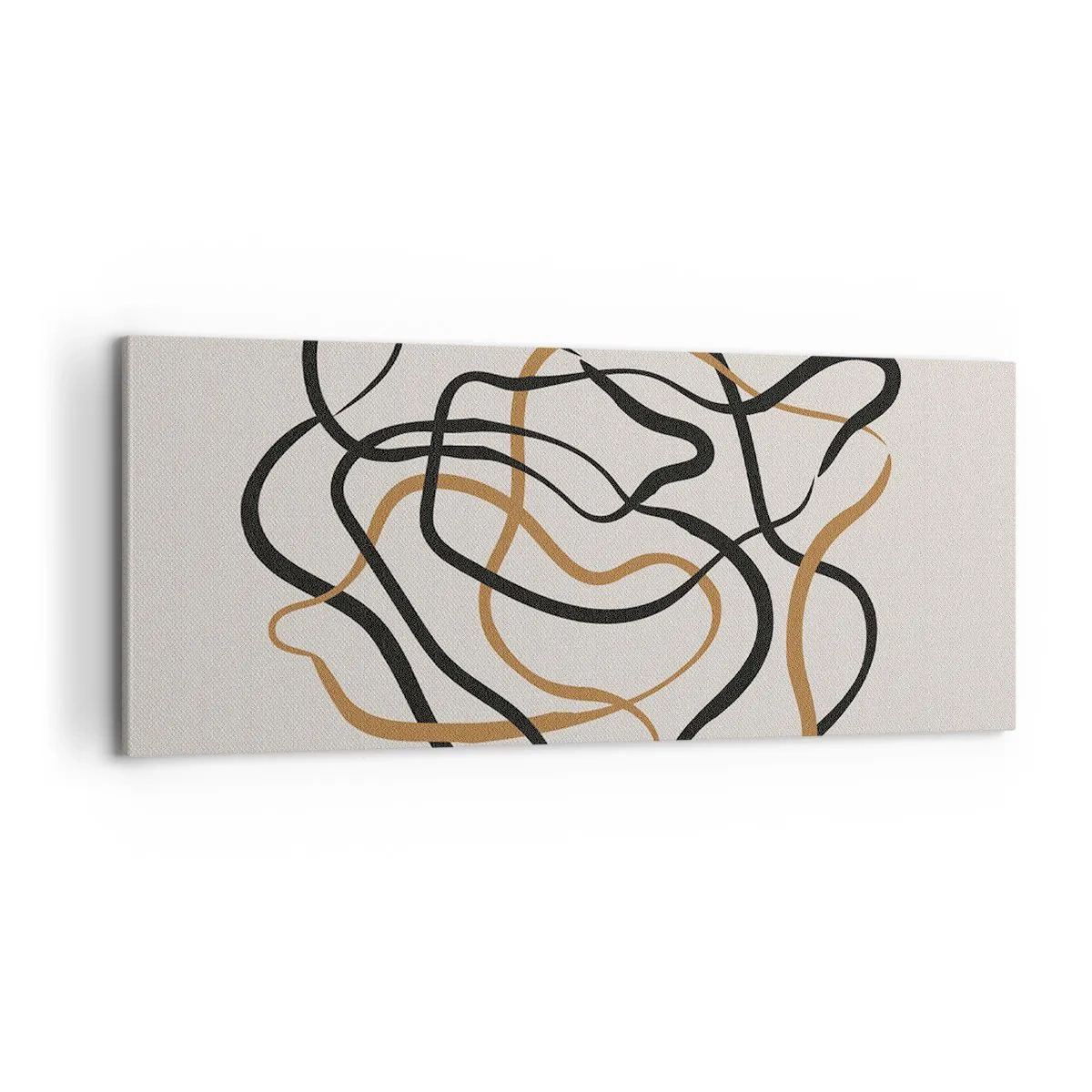 Obraz na płótnie - Wszystko się pokręciło - 100x40 cm
