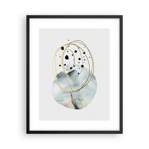 Plakat w czarnej ramie - W objęciach przestrzeni - 40x50 cm