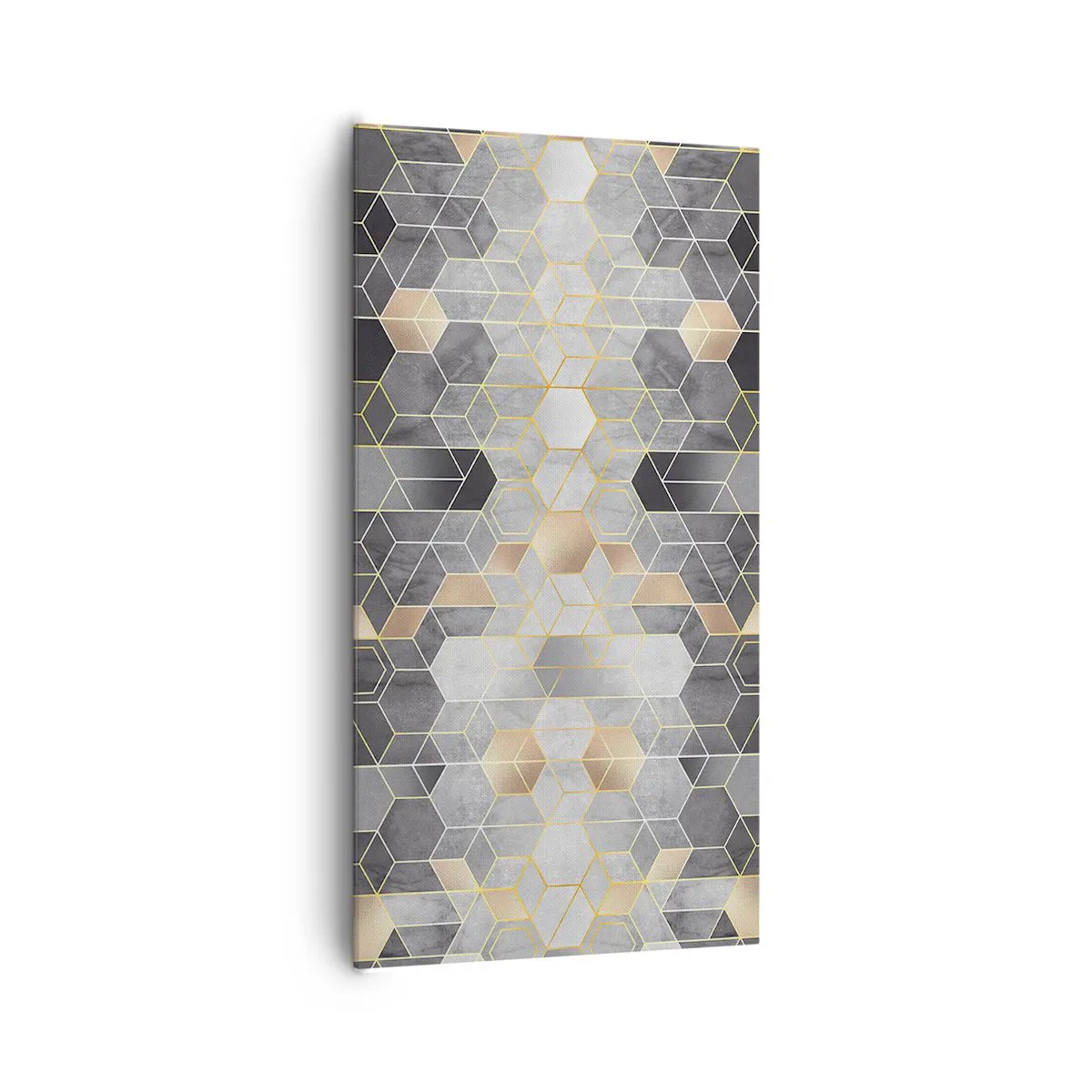 Obraz na płótnie - Diamentowa kompozycja - 65x120 cm