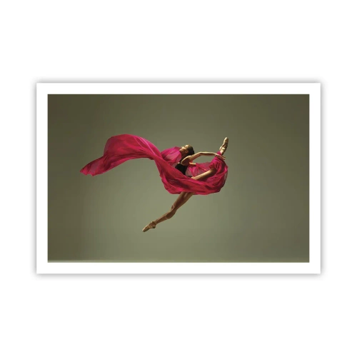 Plakat - Tańczący płomień - 91x61 cm