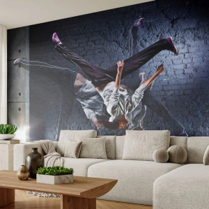 Fototapeta Premium Sand - Gwiazda ulicy - Taniec, Ludzie, Tancerz - 150x105 cm