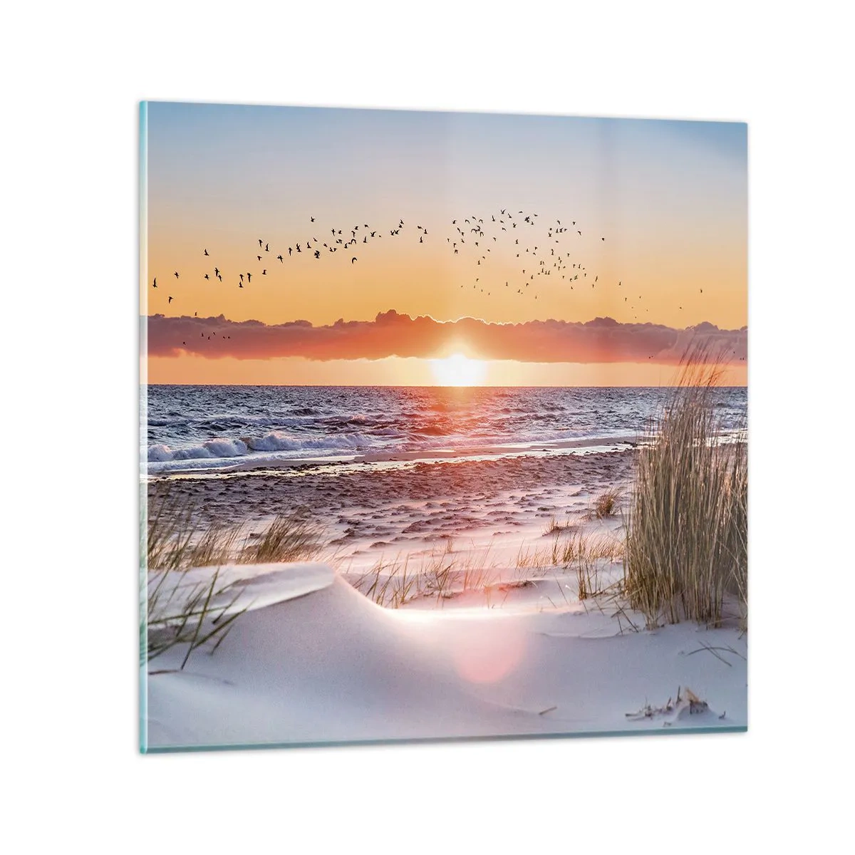 Obraz na szkle - Pejzaż horyzontalny - 70x70 cm