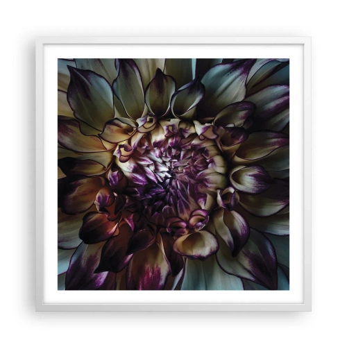 Plakat w białej ramie - Rozkwit młodości - 60x60 cm