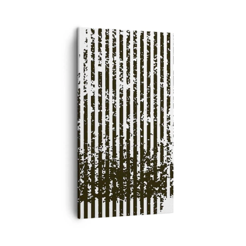 Obraz na płótnie - Rytm i szum - 45x80 cm