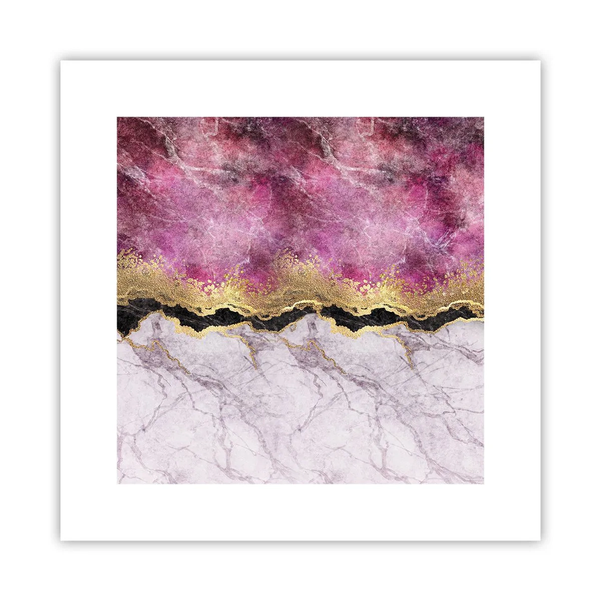 Plakat - Na granicy - 30x30 cm