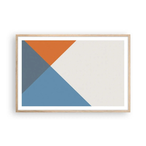 Plakat w ramie jasny dąb - Pod kątem… - 91x61 cm