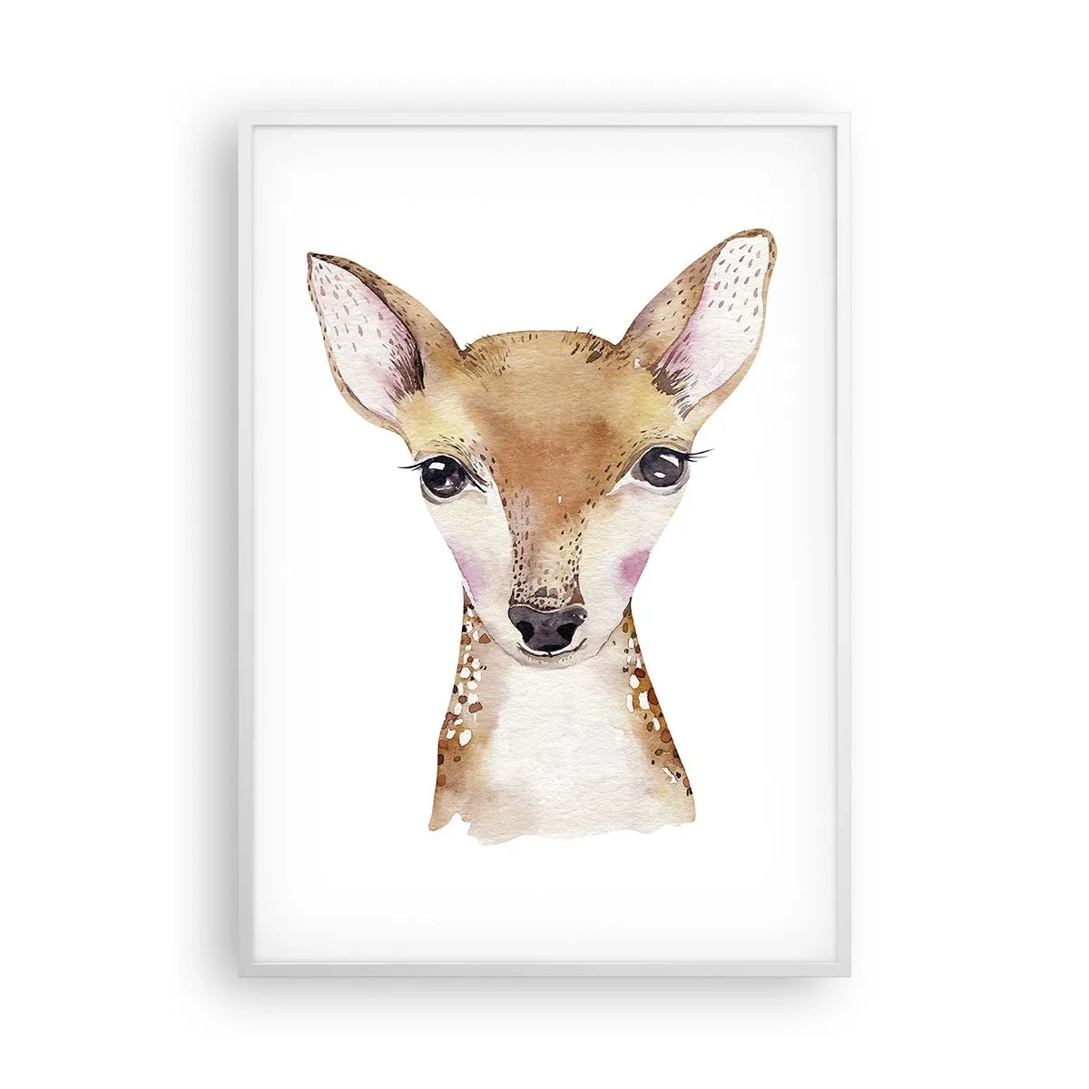 Plakat w białej ramie - Natura niewinności - 70x100 cm