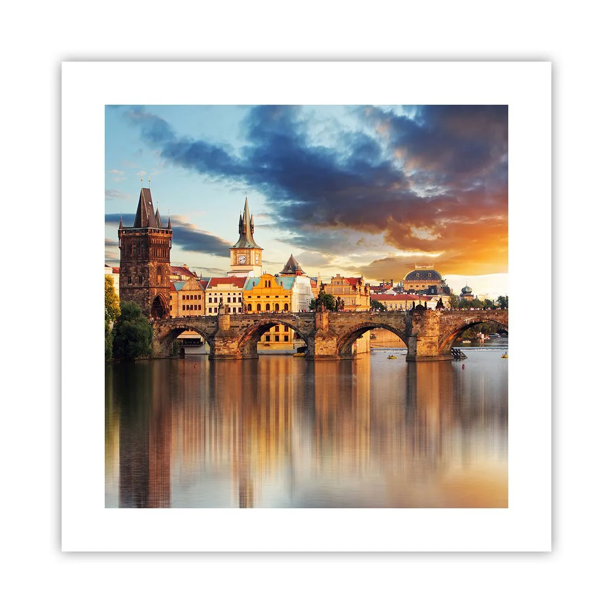 Plakat - Piękna od wieków - 40x40 cm