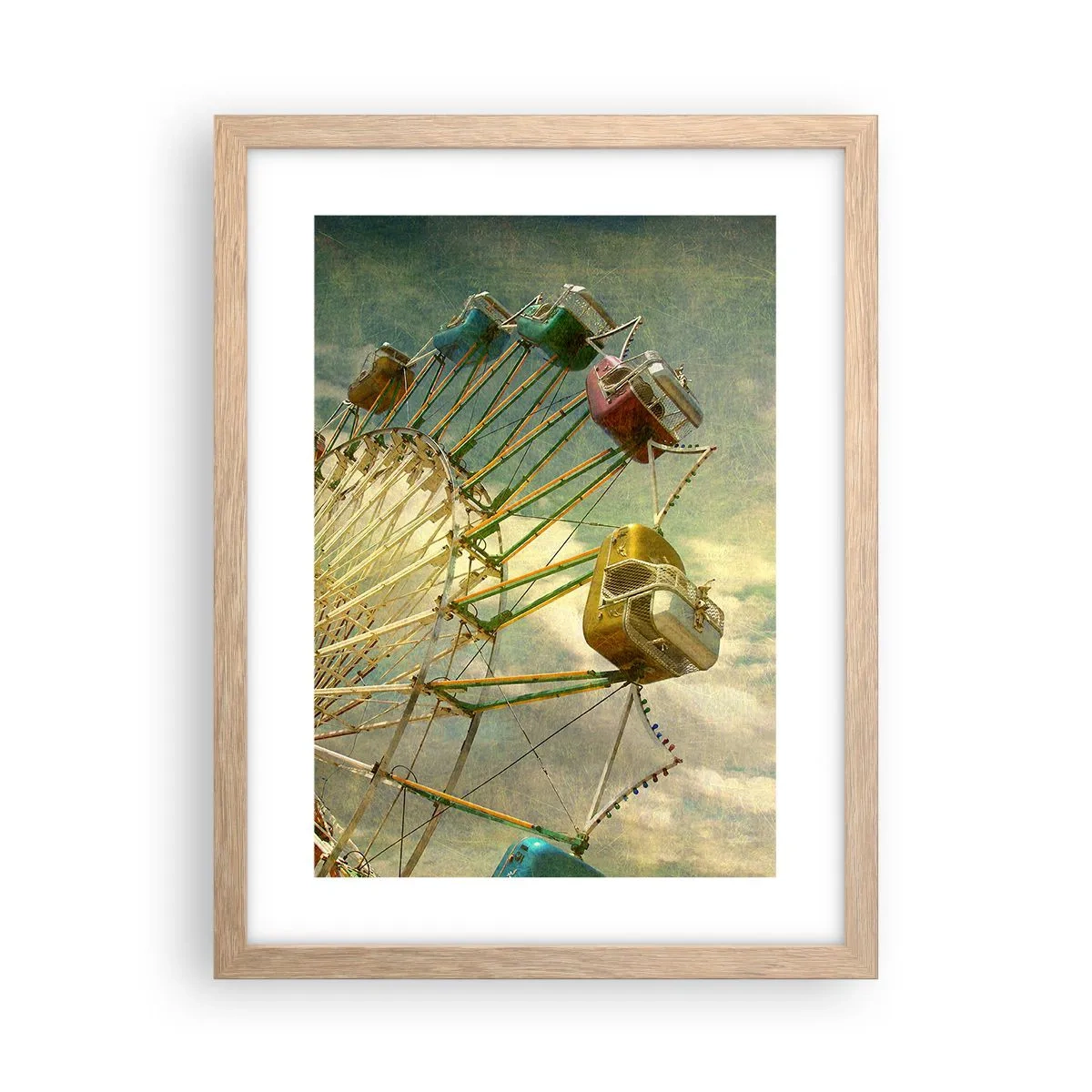 Plakat w ramie jasny dąb - Będzie, będzie zabawa… - 30x40 cm