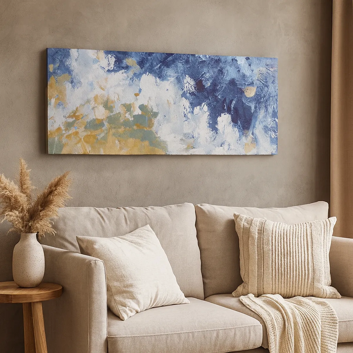 Obraz na płótnie - Taniec żywiołów - 30x30 cm