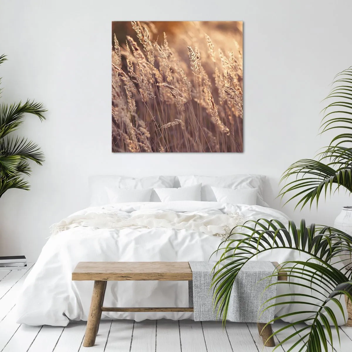 Obraz na płótnie - Gotowe na powitanie jesieni - 50x50 cm