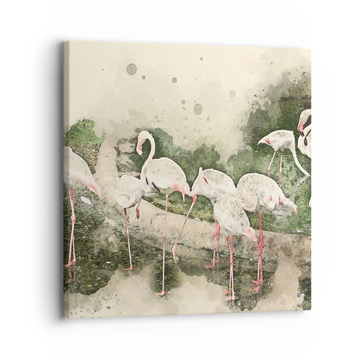 Obraz na płótnie - Egzotyczny sen - 30x30 cm