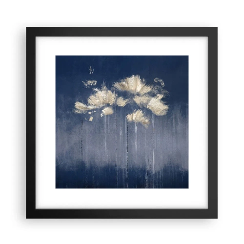 Plakat w czarnej ramie - Jak płatki na wietrze - 30x30 cm