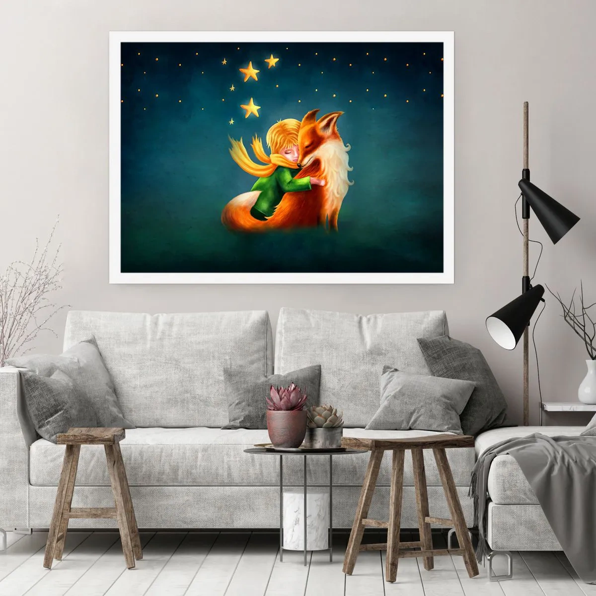 Plakat - Mały Książę - 50x40 cm