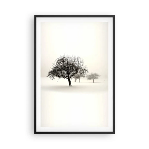 Plakat w czarnej ramie - Zimowy sen - 61x91 cm