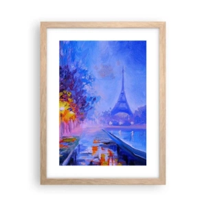 Plakat w ramie jasny dąb - Wymarzony spacer - 30x40 cm