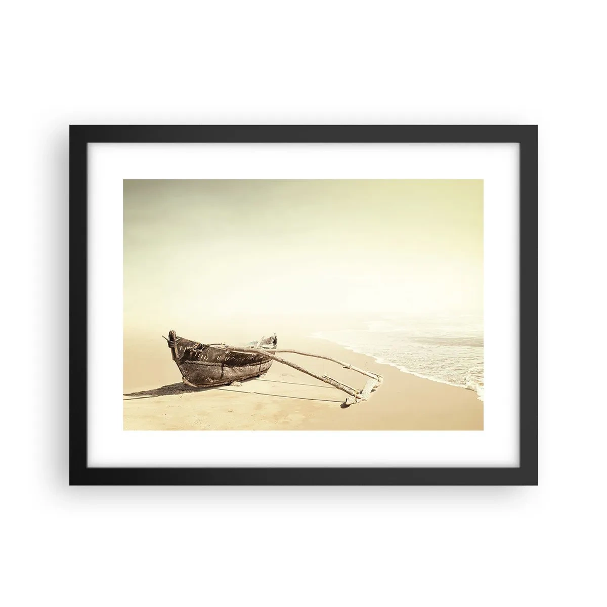 Plakat w czarnej ramie - Wspomnienie mórz południowych - 40x30 cm