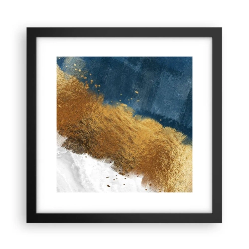 Plakat w czarnej ramie - Barwy lata - 30x30 cm