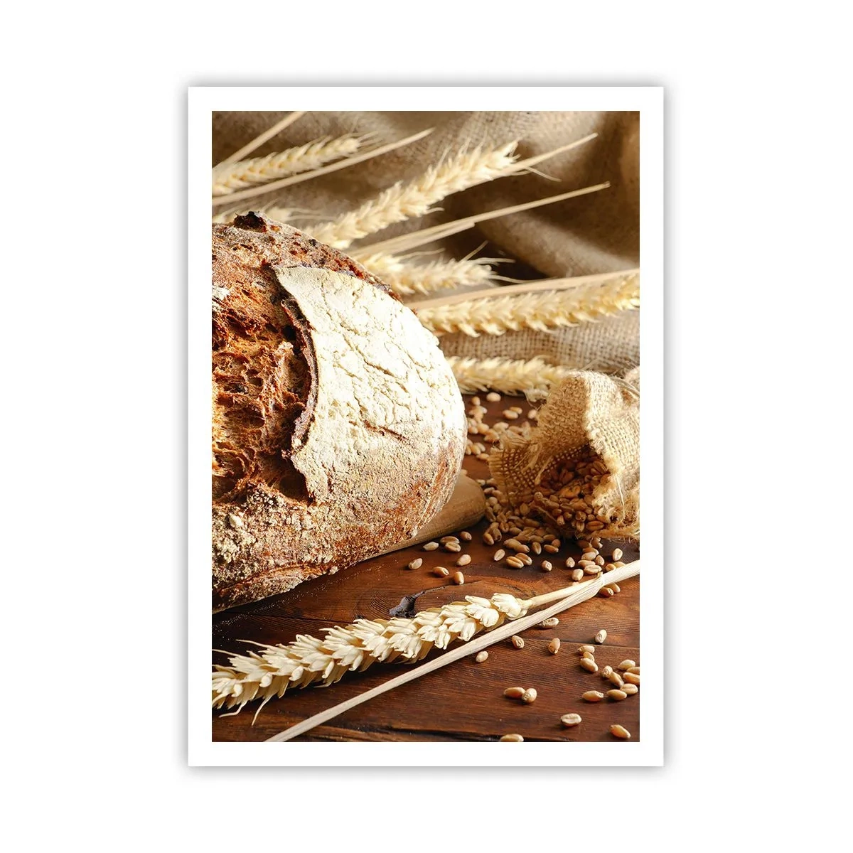 Plakat - Apetyczny, wonny, chrupiący - 70x100 cm