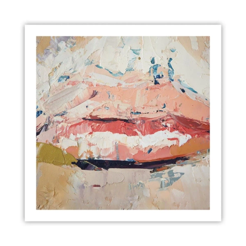 Plakat - Budzi zmysły - 60x60 cm