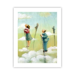 Plakat - Za swoim marzeniem - 40x50 cm