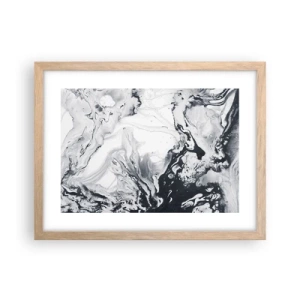 Plakat w ramie jasny dąb - Wnętrze Ziemi - 40x30 cm