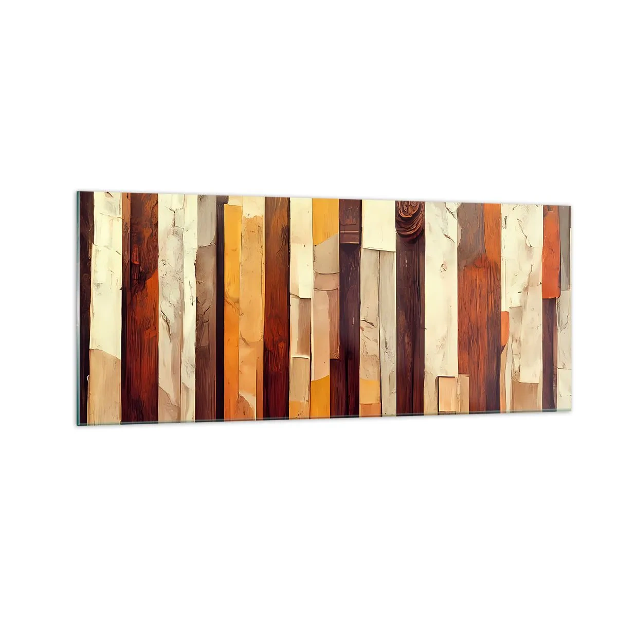 Obraz na szkle - Hymn leśnych drzew - 100x40 cm