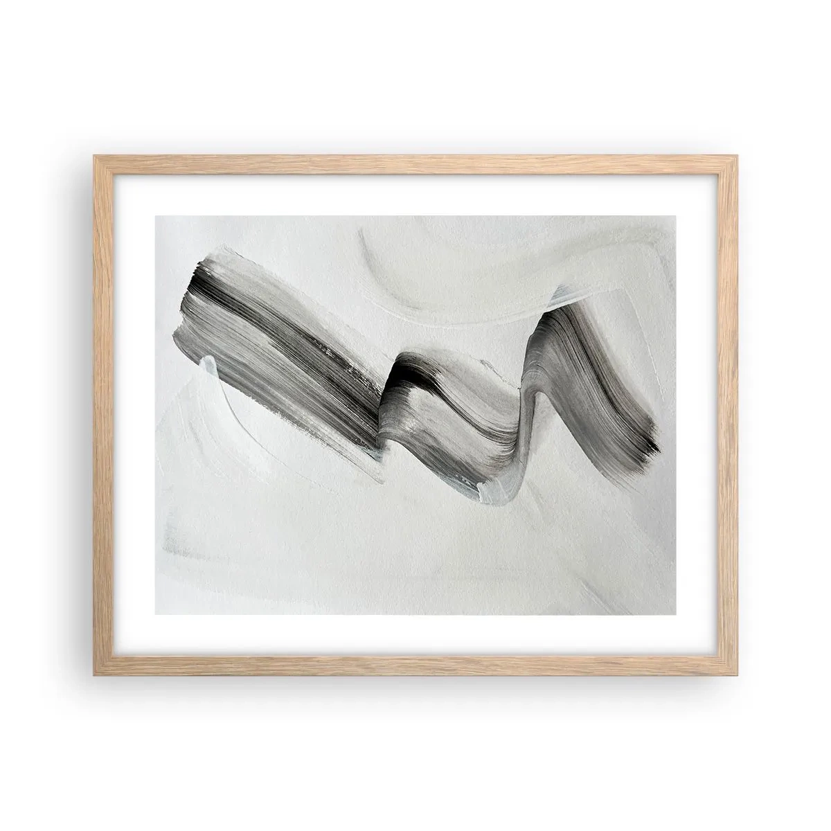 Plakat w ramie jasny dąb - Od niechcenia dla zabawy - 50x40 cm