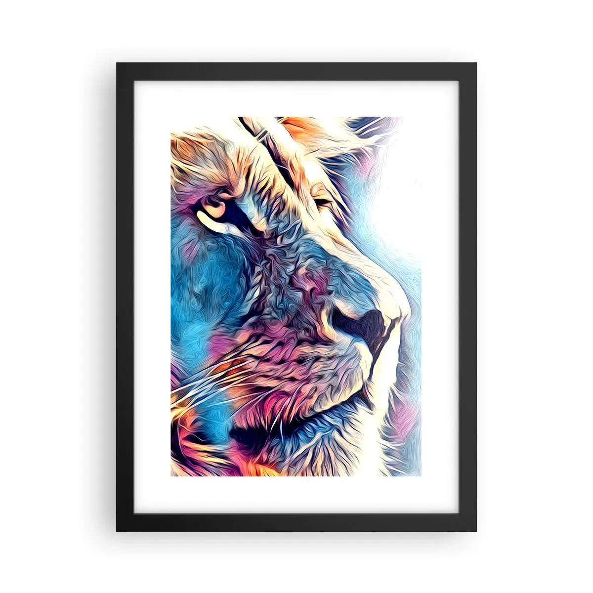 Plakat w czarnej ramie - Mądrość natury - 30x40 cm