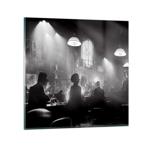 Obraz na szkle - W jazzowym klimacie - 70x70 cm