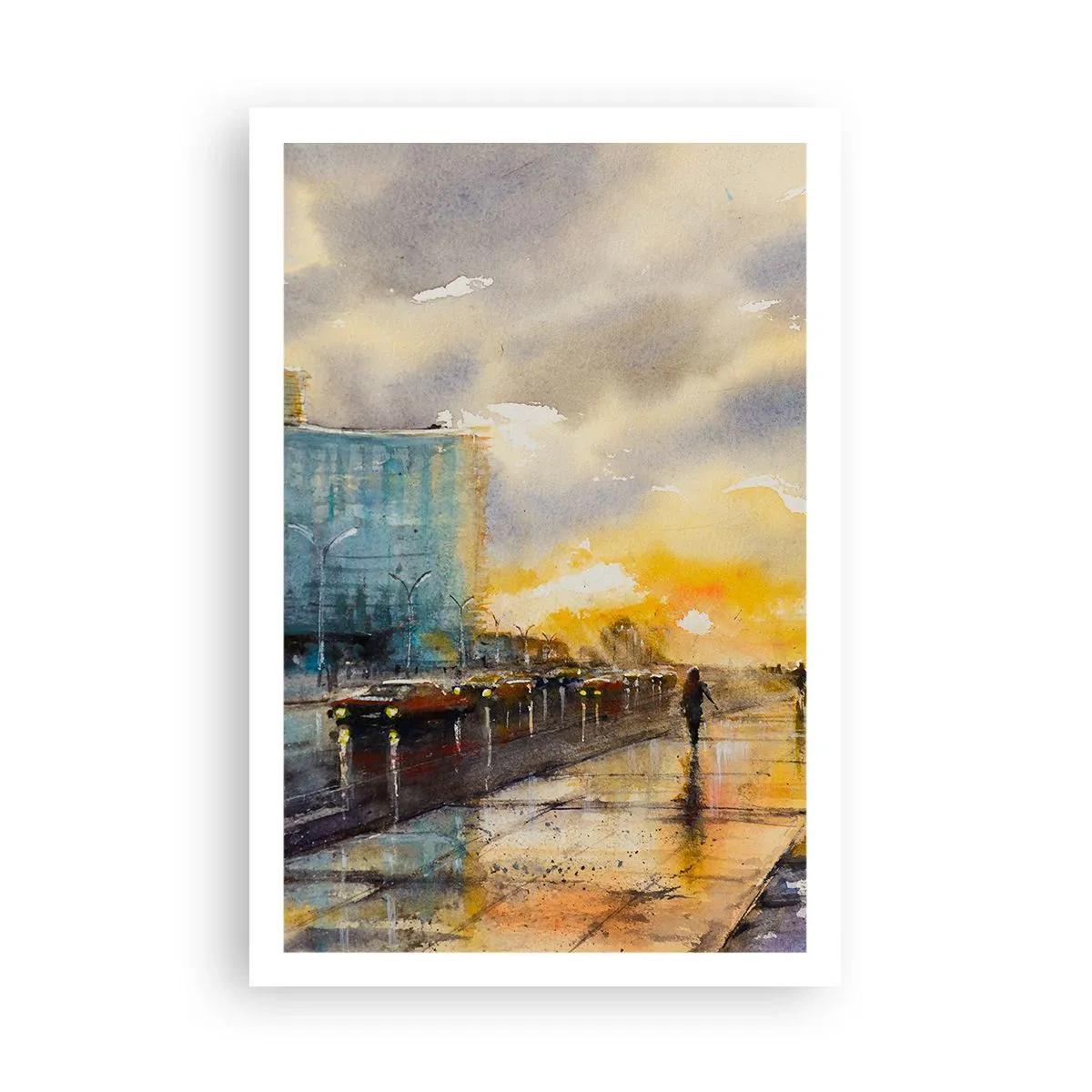 Plakat - Życie na brzegu - 61x91 cm