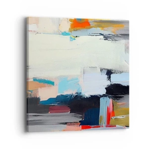 Obraz na płótnie - Jest metoda? - 40x40 cm