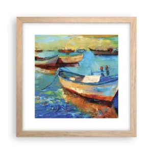 Plakat w ramie jasny dąb - W południowej zatoce - 30x30 cm