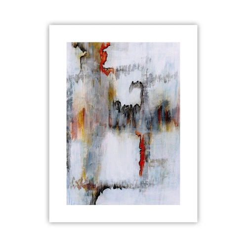 Plakat - Patykiem na wodzie - 30x40 cm