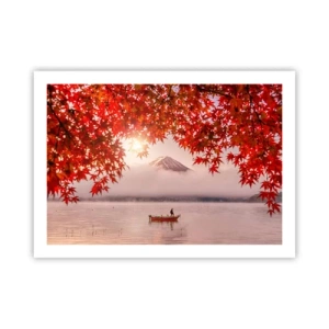 Plakat - W japońskim klimacie - 70x50 cm